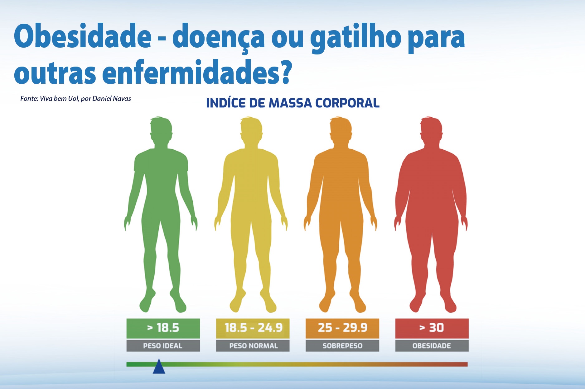 Você está visualizando atualmente Obesidade – doença ou gatilho para outras enfermidades?